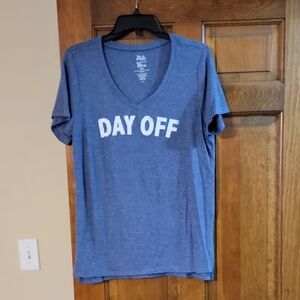 STATE Blue 'Day Off' Short Sleeve Tee